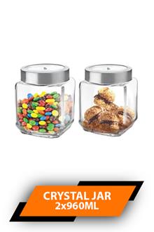 All Time Crystal Jar 2x960ml 40218